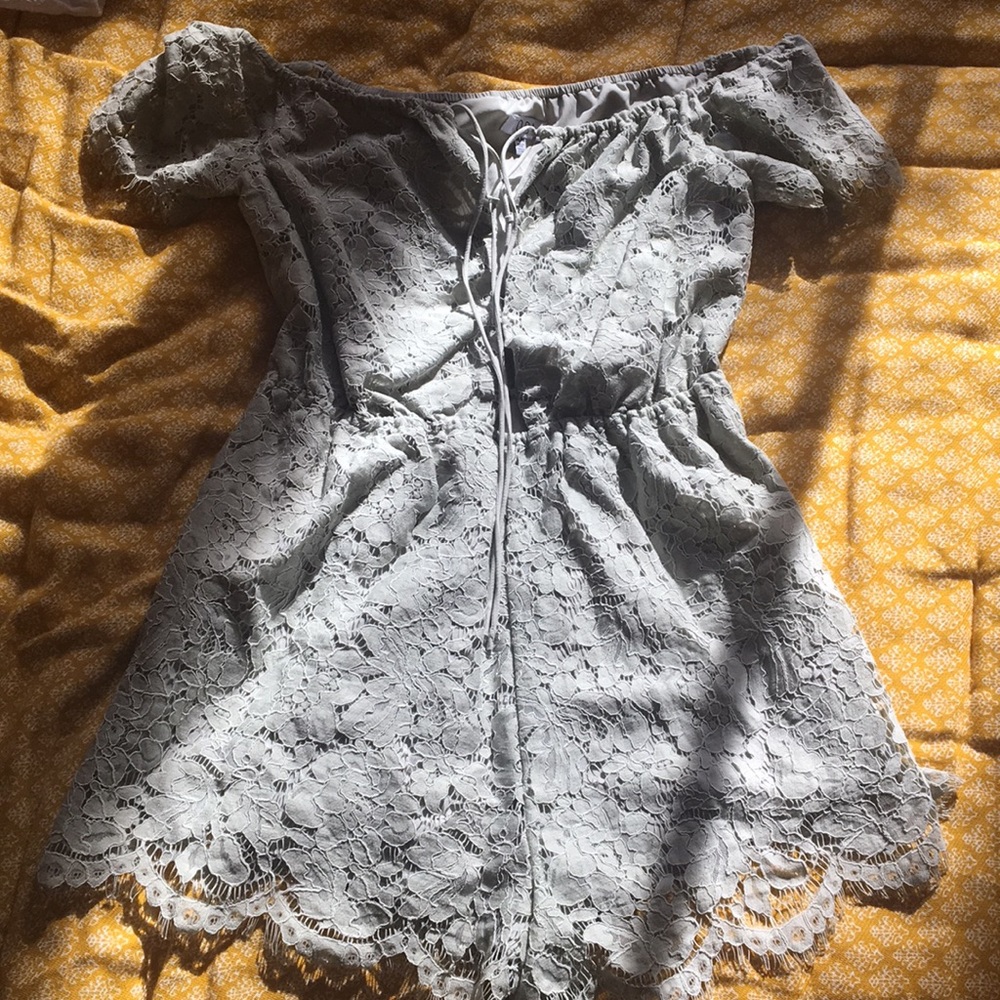 Lace romper